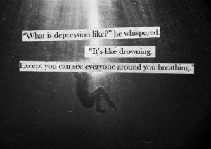 Depression-Drowning