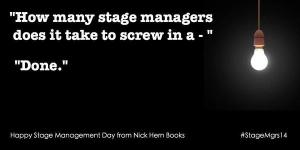 stage manage lightbulb