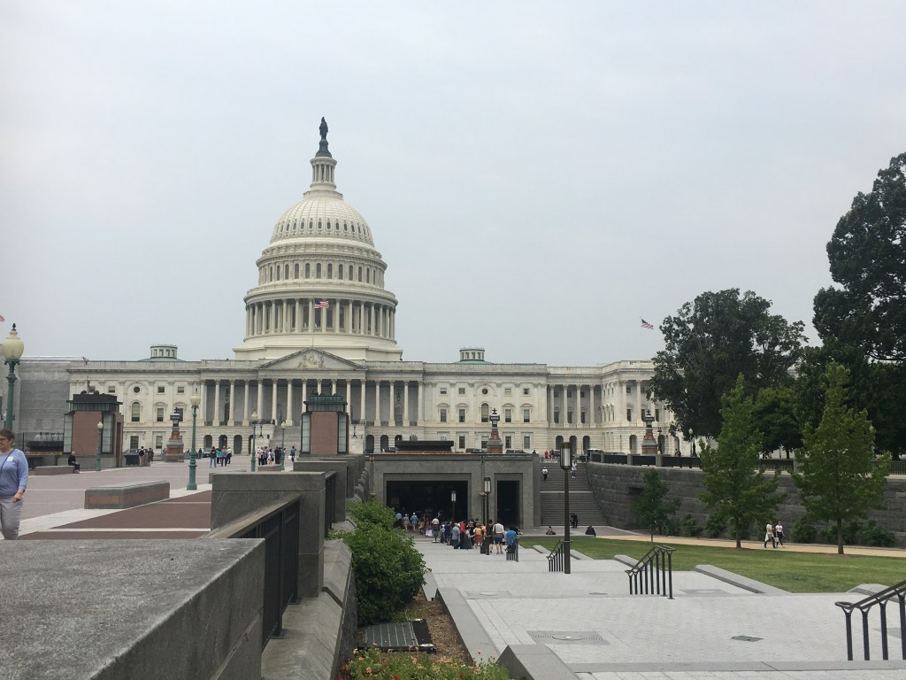 The U.S. Capitol building.